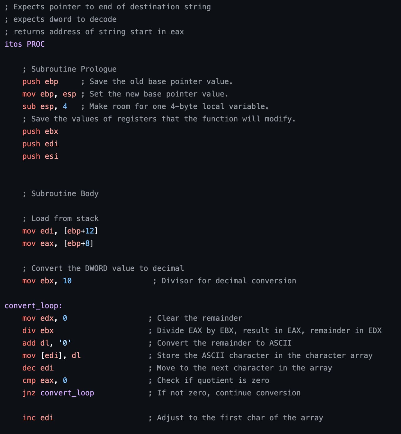 x86 MASM Assembly Number Multiplier