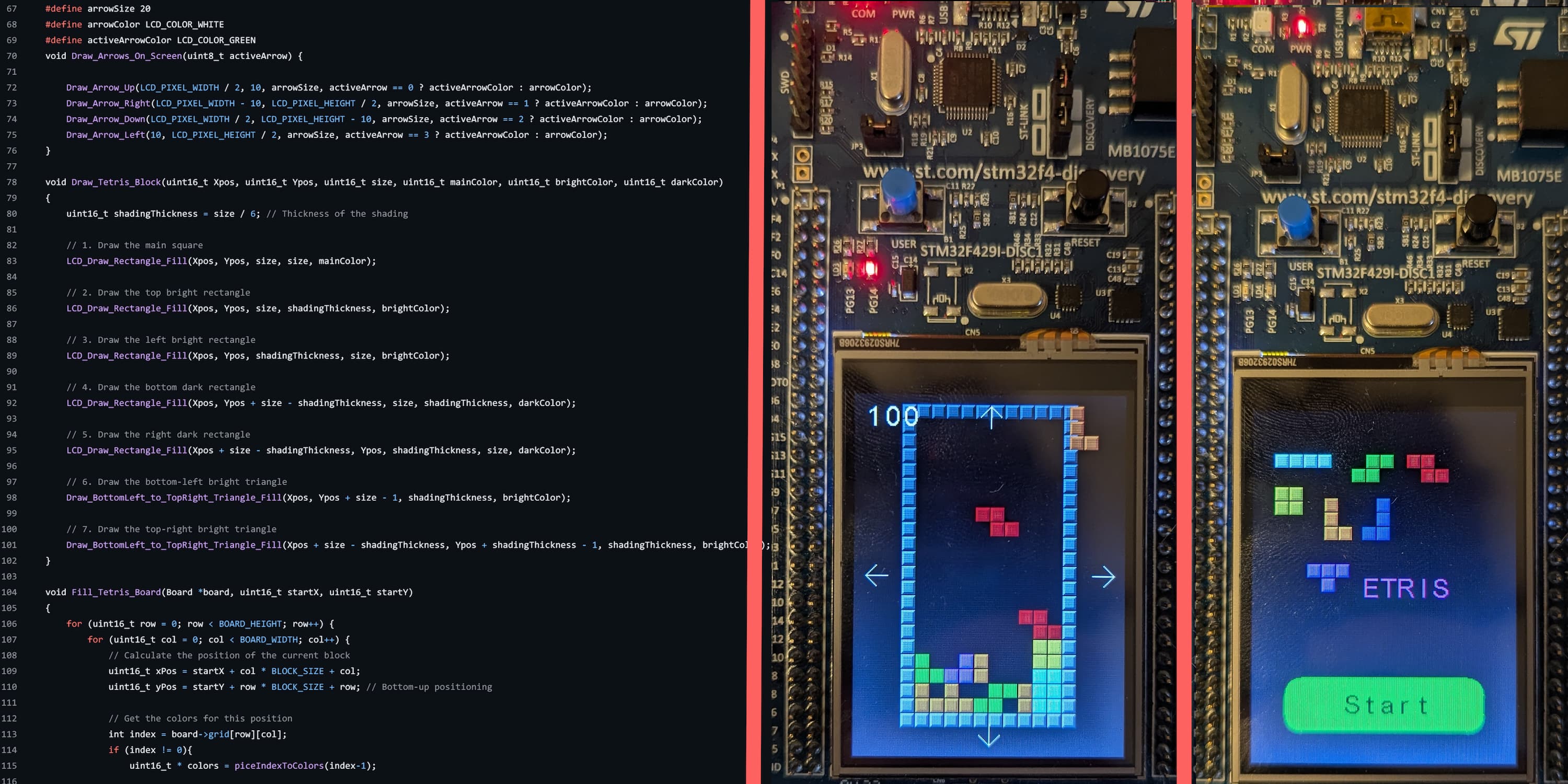 STM32 Tetris